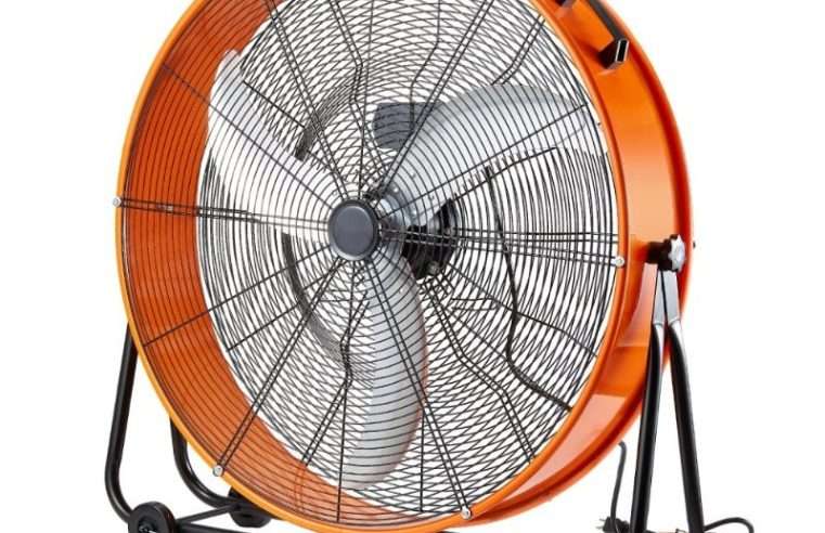 Подов вентилатор, модел Trommelventilator, 3 скорости, мощност 220W, размери 88x34x94 см