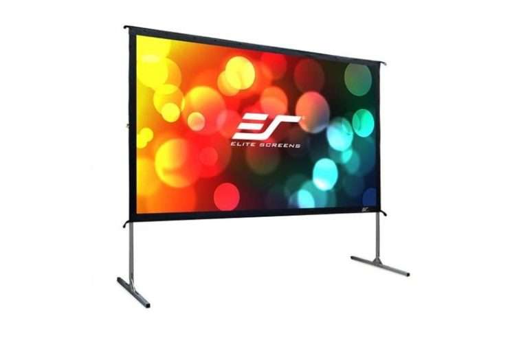 Проекторен кран Elite Screens, OMS100H2, 100″, 221.5 x 124.5 cm, Черен