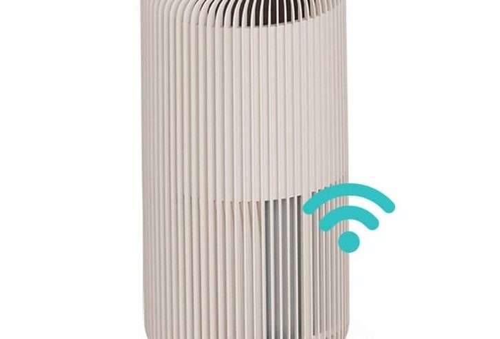 Пречиствател за въздух AlecoAir P60 Lyneo, WiFi, UV-C, Йонизация, H13 True Hepa филтър, Активен въглен, PM 2.5