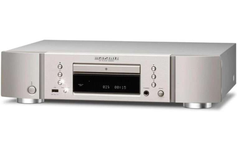 CD плейър Marantz CD6007, DAC AK4490, USB, сребрист, 440x340x105mm