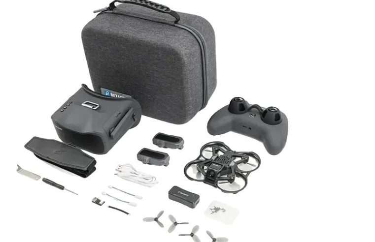 Дрон Aquila16 FPV KIT, 8 минути полетно време, 200 метра разстояние, C02 камера, 1102 безчеткови мотора