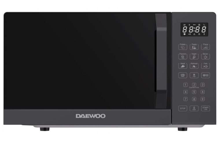 Микровълнова фурна Daewoo MD-FA202GB-EU 700W грил черна 20L 35.3×45.6×26.4cm