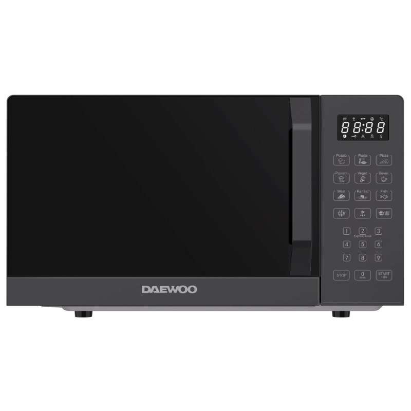 Микровълнова фурна Daewoo MD-FA202GB-EU 700W грил черна 20L 35.3×45.6×26.4cm
