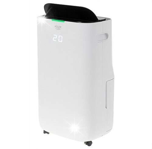 Изсушител за въздух Adler AD 7863, 25L/24h пречиствател на въздух, бял/черен, 34x24x57см