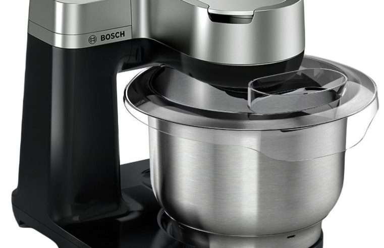 Кухненски робот BOSCH Mum Series I 2 MUMS2VM40, Купа 3.8л, Пасатор 1.25л, 900W, 7 степени на скорост, черно-сребрист