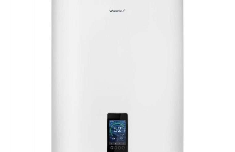Електрически бойлер Warmtec BPC30-B, 30л, 2000W, Wi-Fi, бял, 43.5×63.5×26см