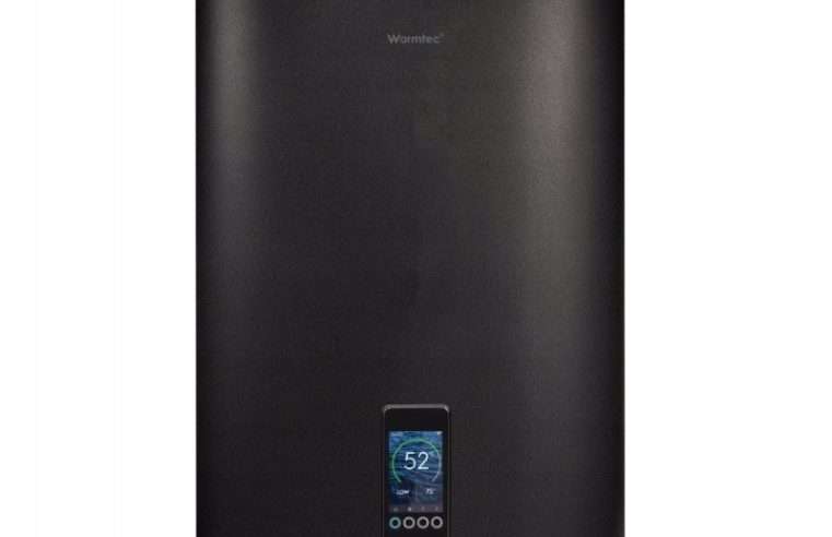 Електрически бойлер Warmtec BPC30, 30л, 2000W, Wi-Fi, сребрист, 43.5×63.5×26см