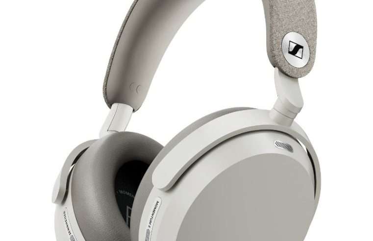 Слушалки Over-Ear Sennheiser MOMENTUM 5, Adaptive ANC Bluetooth 5.4, Hi-Res Audio, Dolby Atmos, aptX Lossless, Персонализация на звука, Микрофон, Автономност 57 часа, Бял
