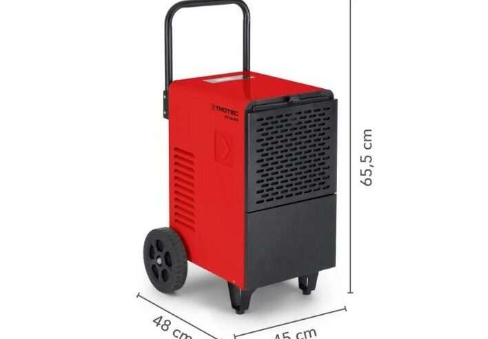 Индустриален влагоуловител Trotec TTK 166 ECO, 52l/24h, 300m³/h, 480x450x655mm, 30kg