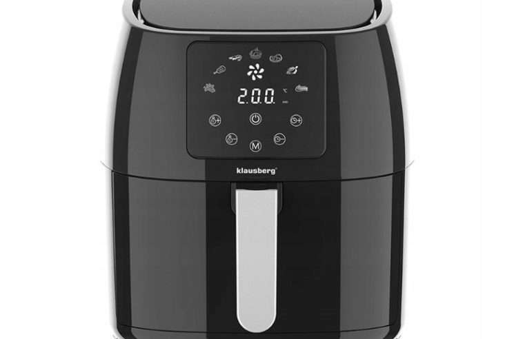 Фритюрник без мазнина Klausberg KB 7551, 4.5L, 1400W, черен