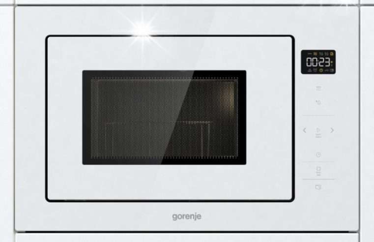 Микровълнова фурна Gorenje BM251SG2WG, инокс, функция за многостепенно готвене, 20л
