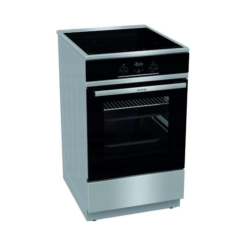 Индукционен плот Gorenje GEITS5C70XPG 50см 11 функции черно-сребрист 70л