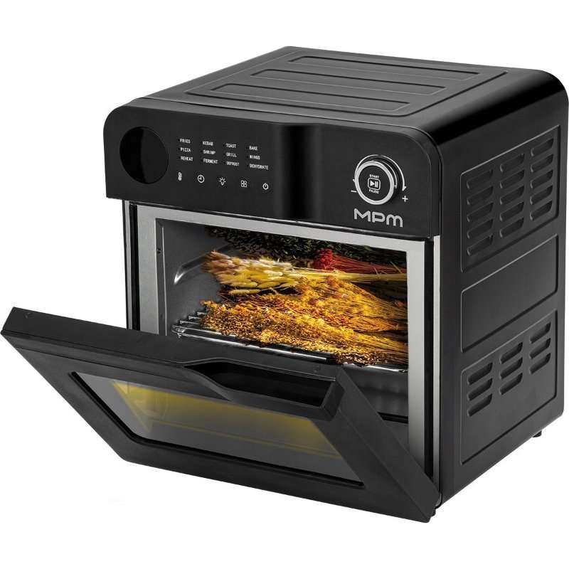 Фритюрник без мазнина MPM MFR-15, 16L, електронен, инокс, 1700W