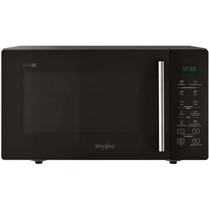 Микровълнова фурна Whirlpool MWP251B, 25 л, 28x48x41 см, черна