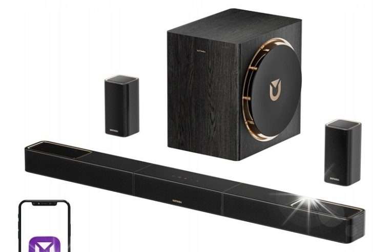 Саундбар Ultimea Skywave X50 5.1.4 Dolby Atmos черен 760W