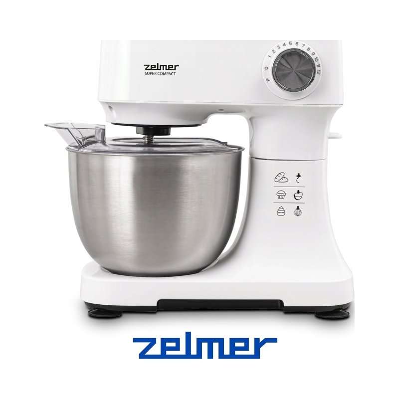 Планетарен робот Zelmer ZKR1340 компактен бял 3,5L 600W 18,5×32,5x29cm
