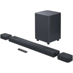 Soundbar JBL BAR 1000, 7.1.4, 880W, Dolby Atmos, Multibeam, DTS:X, Wi-Fi, Airplay, Черен