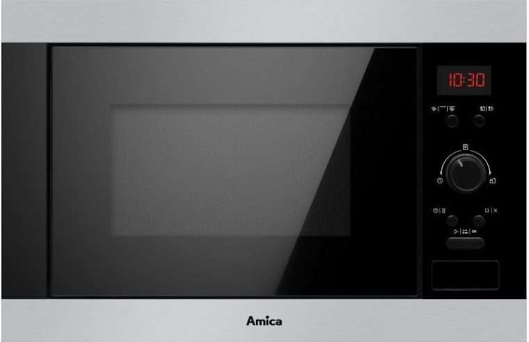Микровълнова фурна X-TYPE AMMB25E2GI, Amica, 900W, 25 л, Сива
