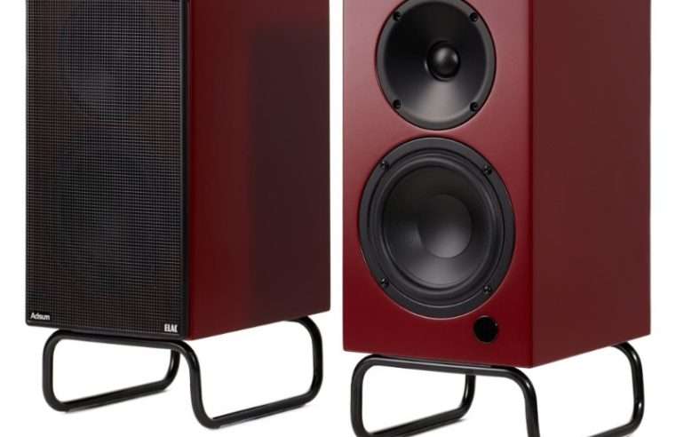Комплект от 2 активни колони ELAC Debut ConneX DCB41, HDMI ARC, Phono, USB, Бордо