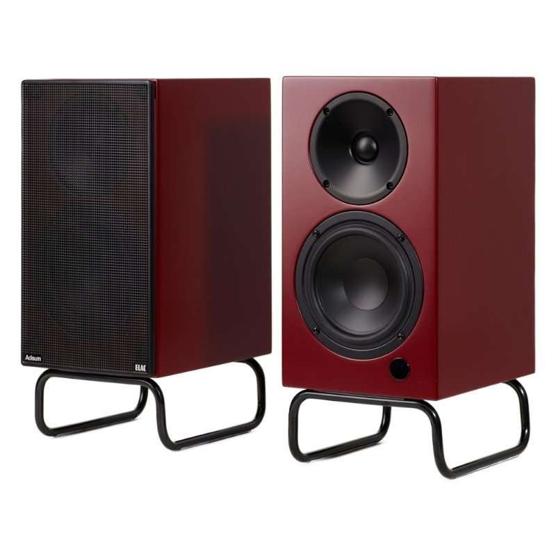 Комплект от 2 активни колони ELAC Debut ConneX DCB41, HDMI ARC, Phono, USB, Бордо