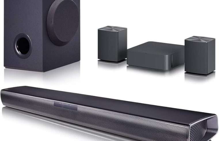 Саундбар LG SQC4R, Черен, 220W