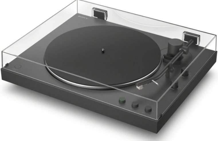 Безжичен грамофон Sony PS-LX3BT, Bluetooth, Автоматично възпроизвеждане, Безжично Hi-Res аудио, Ремъчно задвижване, Фоно предусилвател, 2 скорости, Черен