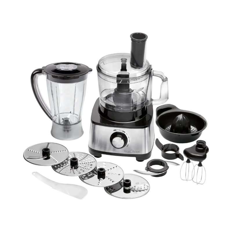 Кухненски робот Profi Cook PC-KM 1063, 1200W, сребрист, 1.2л x 1.5л