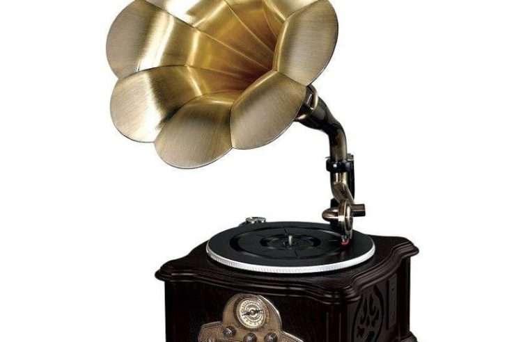 Грамофон Platinium RP-013C ретро CD Bluetooth 38x22x38см