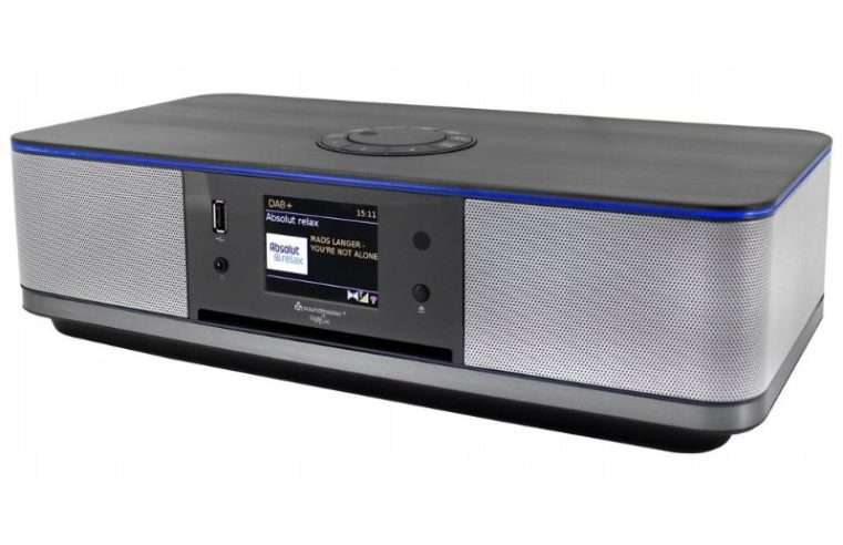 Интернет радио Soundmaster Highline ICD2023SW, стерео, многоцветен LED, черен, 30W, 7.1см