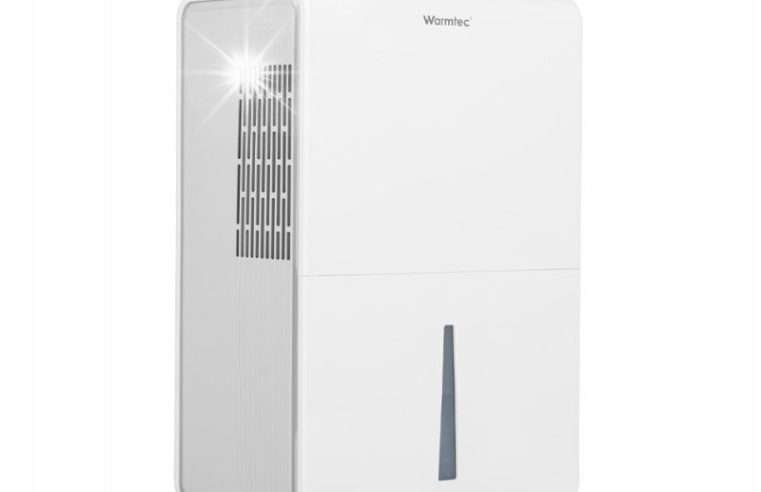 Обезвлажнител Warmtec ODT-35N, 35л/24ч, 54м2, бял, 36,5x50x25см