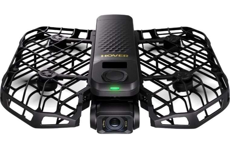 Дрон, HOVERAir X1 PROMAX Basic Combo, 4 ротора, ветроустойчив, черен, 192.5 г