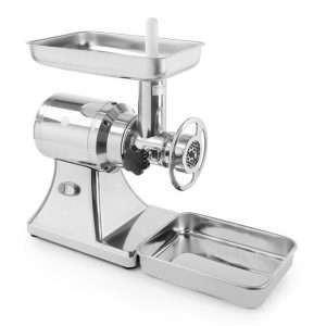 Месомелачка Profi Line 1/2, 1100W, неръждаема стомана AISI 304, 150 kg/h, 140 rpm, 460x240x(H)510mm, 400v, вентилиран ас