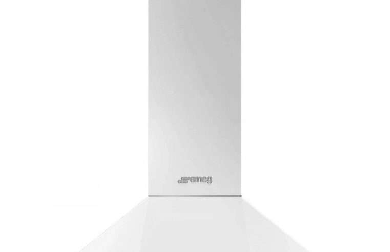 Абсорбатор SMEG Portofino KPF9WH, 275W, А+, 781 м3/ч, 3 скорости, 3 филтъра, Антивъзвръщателен клапан, Инокс, LED, Бял