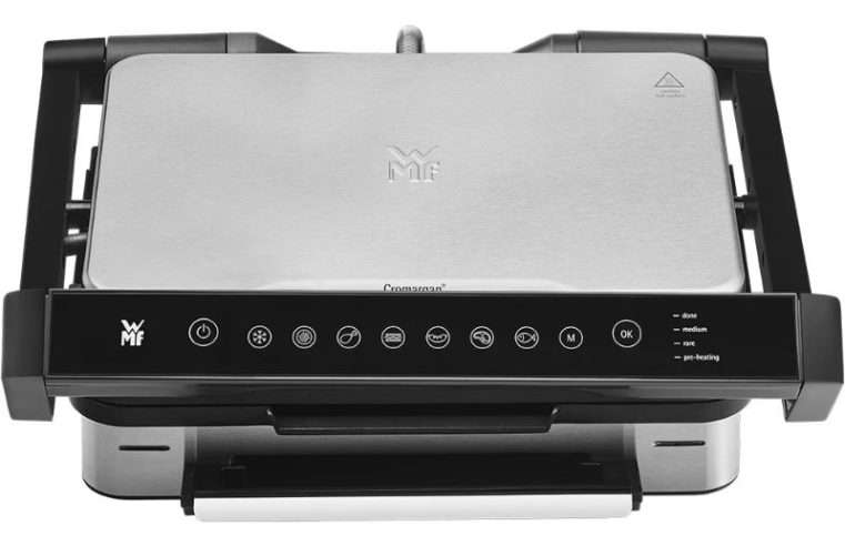 Електрическа скара WMF Profi Plus 415560011, 2000W, сребристо-черна