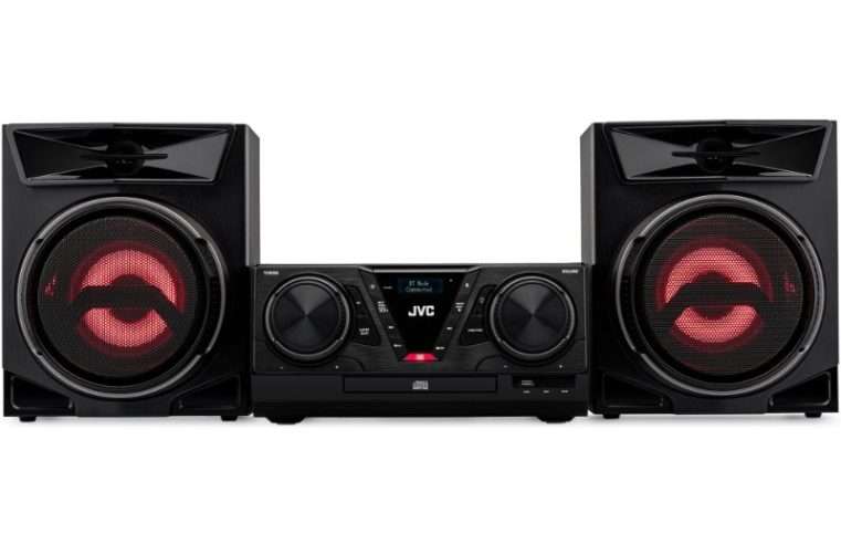 Минисистема JVC MX-E325B-DAB, 100 W, Bluetooth, USB, Черен