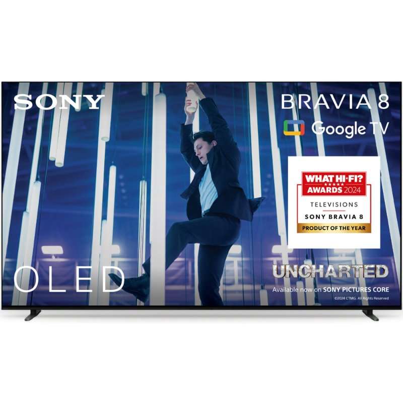 Телевизор Sony BRAVIA 8 OLED 77XR80, 77″ (195 см), Smart Google TV, 4K Ultra HD, 100 Hz, Клас E