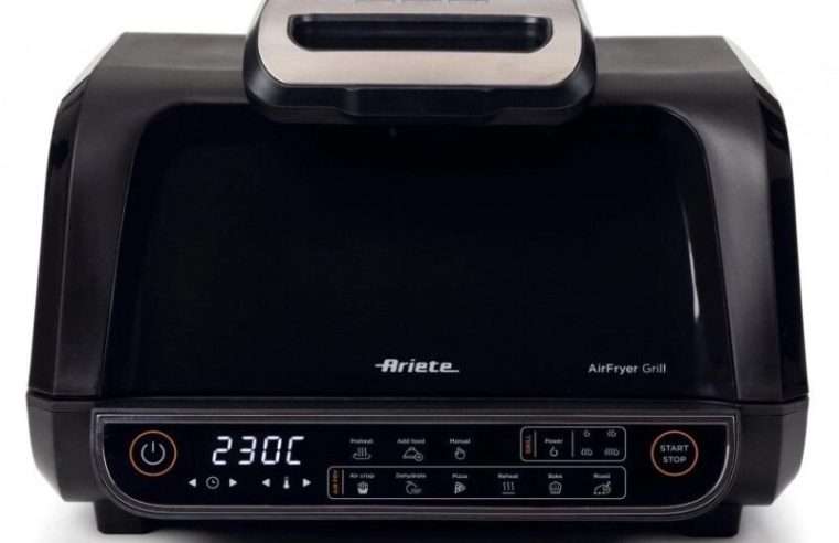 Фритюрник с горещ въздух Ariete AirFryer & Grill 4635/00, 1700W, 8л