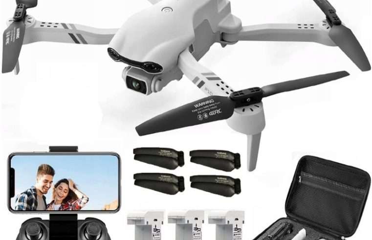 Дрон 4DRC F10, 3 батерии, 4K, WIFI, 2000м, 15-20 минути полет