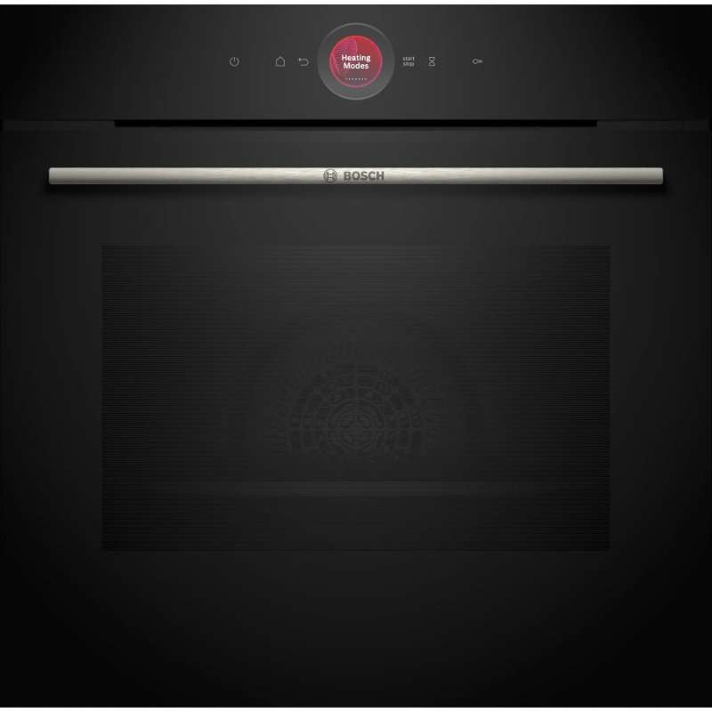 Фурна за вграждане Bosch HBG7341B1, Series 8, 71 литра, 14 режима на готвене, TFT сензорен дисплей, DishAssist, EcoClean Direct, Енергиен клас A+, Черен