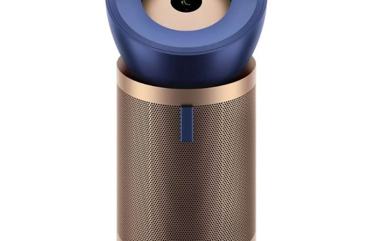Пречиствател на въздух Dyson Purifier Big+Quiet Formaldehyde BP04, За помещения до 100 м2, Син/Златист