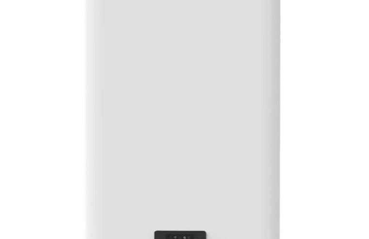 Електрически бойлер Midea D100-20ED6, Плосък, 100 л, 2000W, Wi-Fi управление, Капилярен термостат, Вертикален/хоризонтален монтаж, Емайлиран бойлер