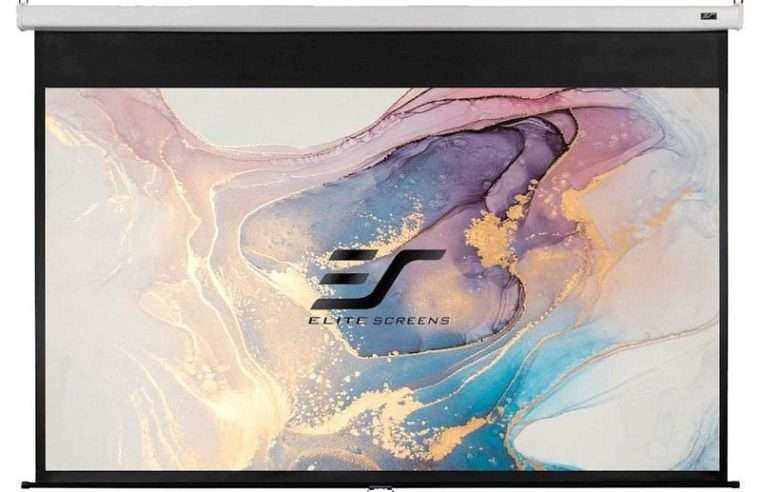 Прожекционен екран Elite Screens M135XWH2 135″ 16:9 бял 167,6×298см