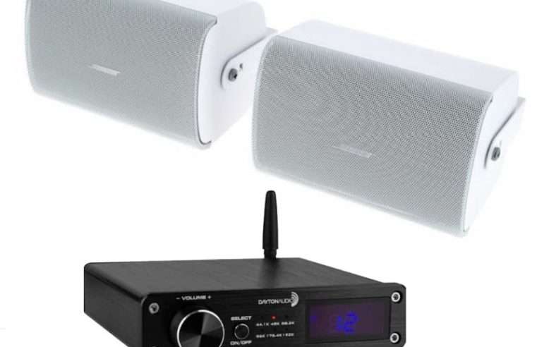 Bose Freespace FS4SE + стерео аудио система Dayton DTA-PRO, на закрито-на открито