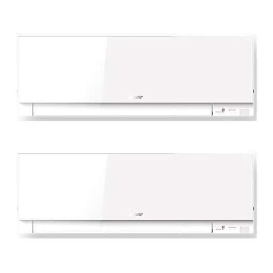 Мултисплит климатик Mitsubishi Electric с две вътрешни тела Kirigamine ZEN 9000 BTU White