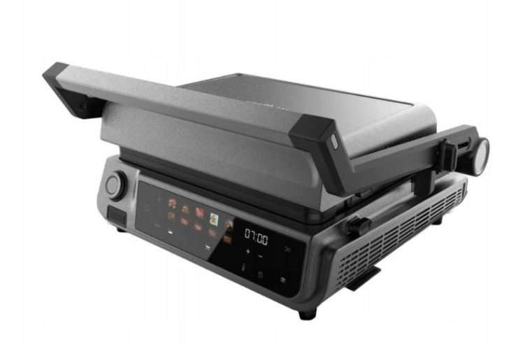 Електрически грил Cecotec Rock’nGrill 2000 Smokeless PerfectCook 2000W, 2 реверсивни плочи, черен, 80×40см