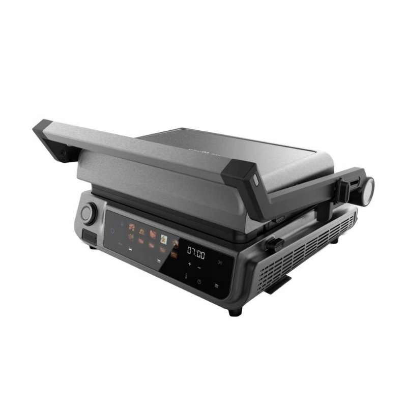 Електрически грил Cecotec Rock’nGrill 2000 Smokeless PerfectCook 2000W, 2 реверсивни плочи, черен, 80×40см