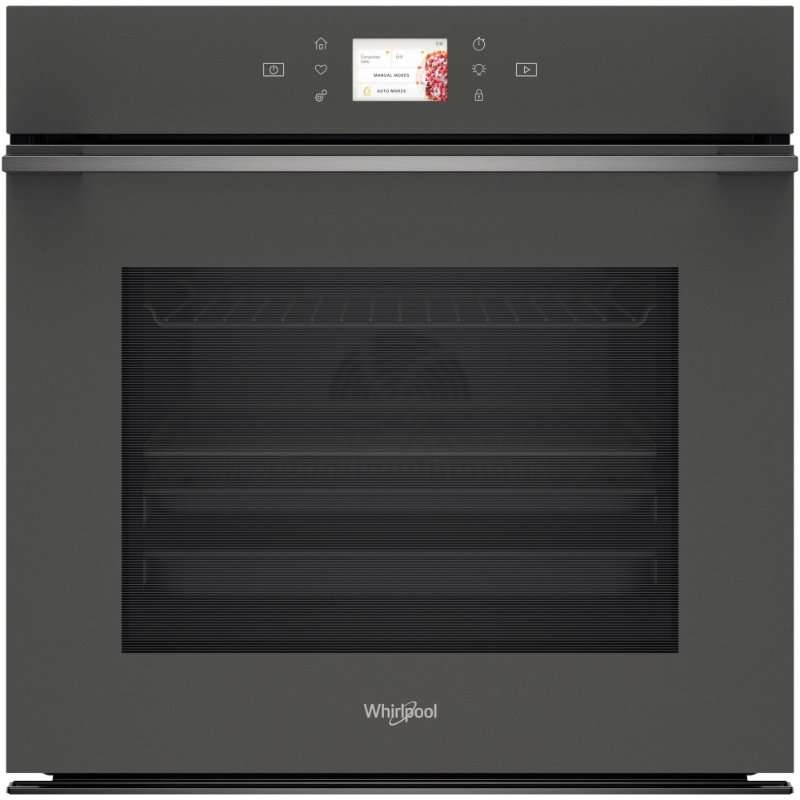Фурнa за вграждане Whirlpool WOI118PT2SSMA, Електрическа, 73 л, Пиролитично самопочистване, Технология 6-то чувство, Kлас A+, Антрацит