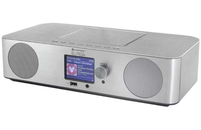 Радио интернет Soundmaster ICD2060SI, DAB+ Bluetooth, сребрист, 37.3×9.5×22.5см