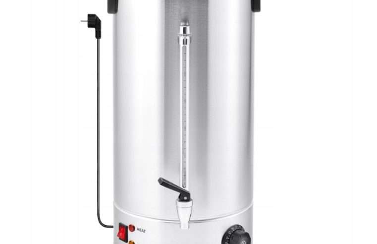 Бойлер SEVICO X9-25L, с нагревателен елемент 1800W, с регулируем термостат 30-110°C, сребрист, 25L