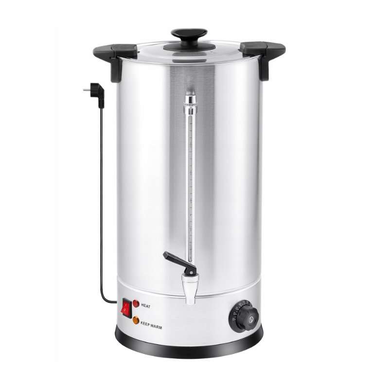 Бойлер SEVICO X9-25L, с нагревателен елемент 1800W, с регулируем термостат 30-110°C, сребрист, 25L